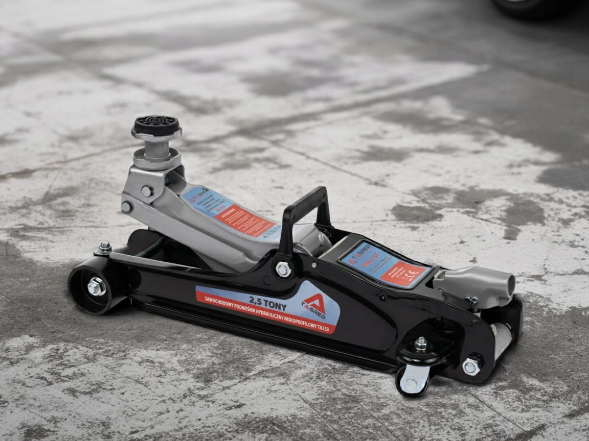 LEWAREK PODNOŚNIK SAMOCHODOWY NISKOPROFILOWY ŻABA 2,5T MOCNY