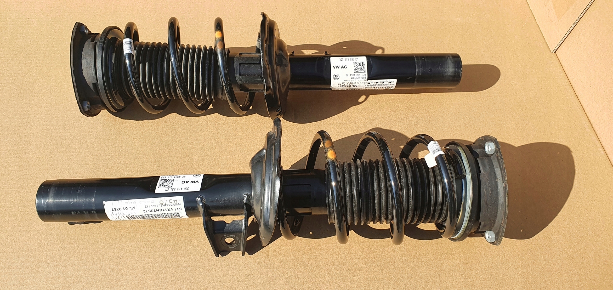 shock absorber front 3Q0413031CM IDEAL VW AUDI ORYG
