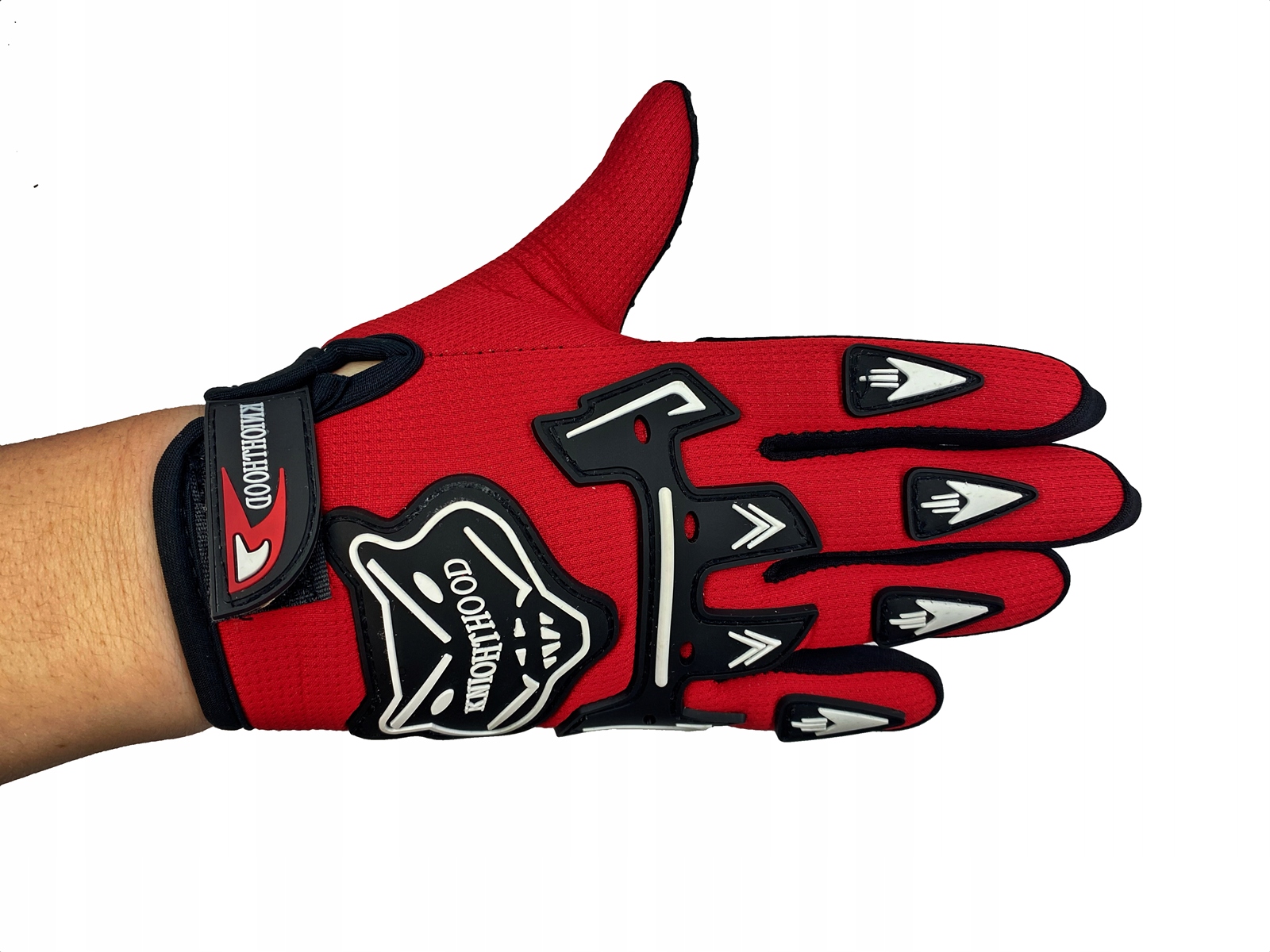 RĘKAWICE FOX-MOTOCYKLOWE DZIECIĘCE CZERWONE S