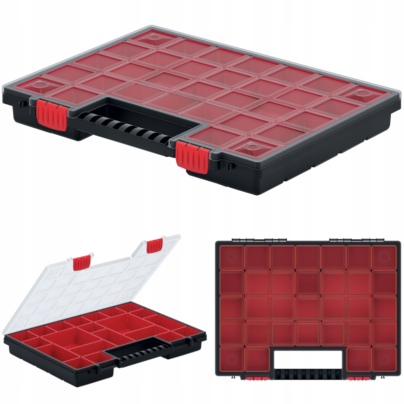 KISTENBERG ORGANIZER SKRZYNKA NA ŚRUBKI 21 KOMÓR