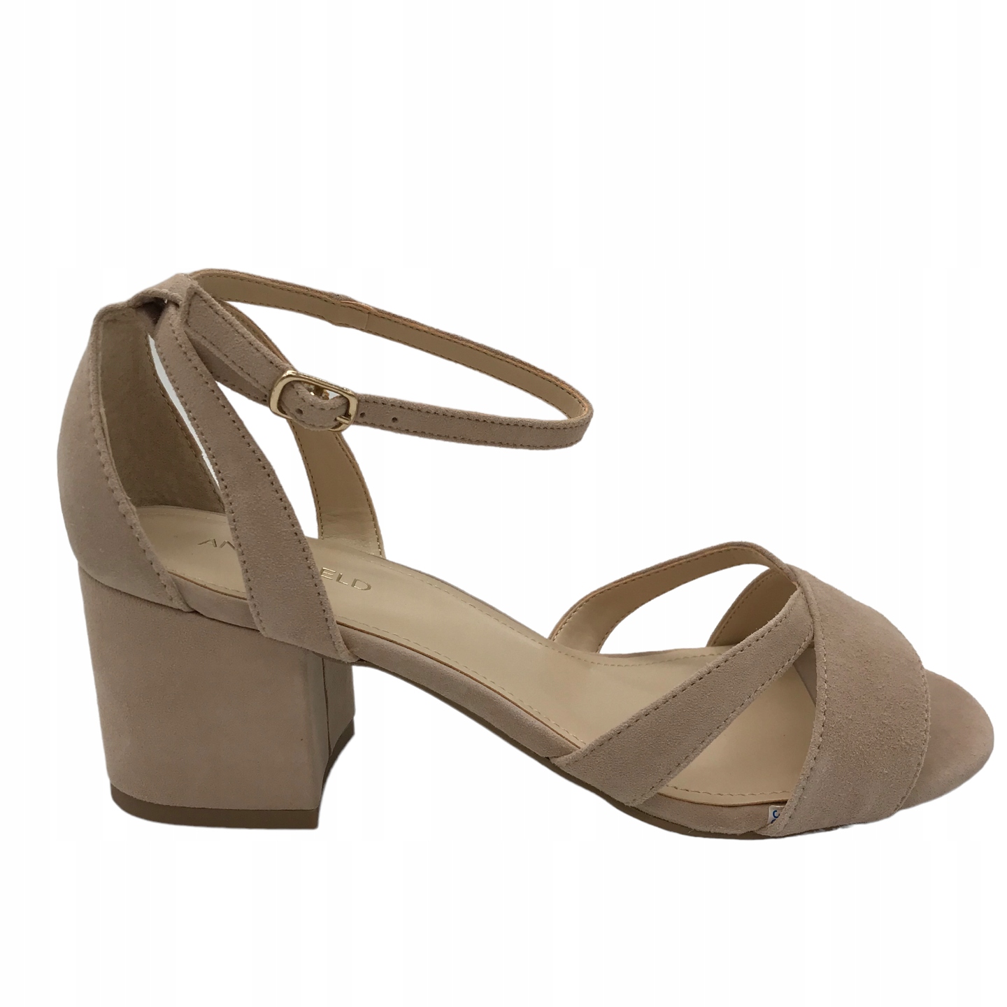 Dámské sandály Anna Field vel. 39 béžové, semišové, kožené