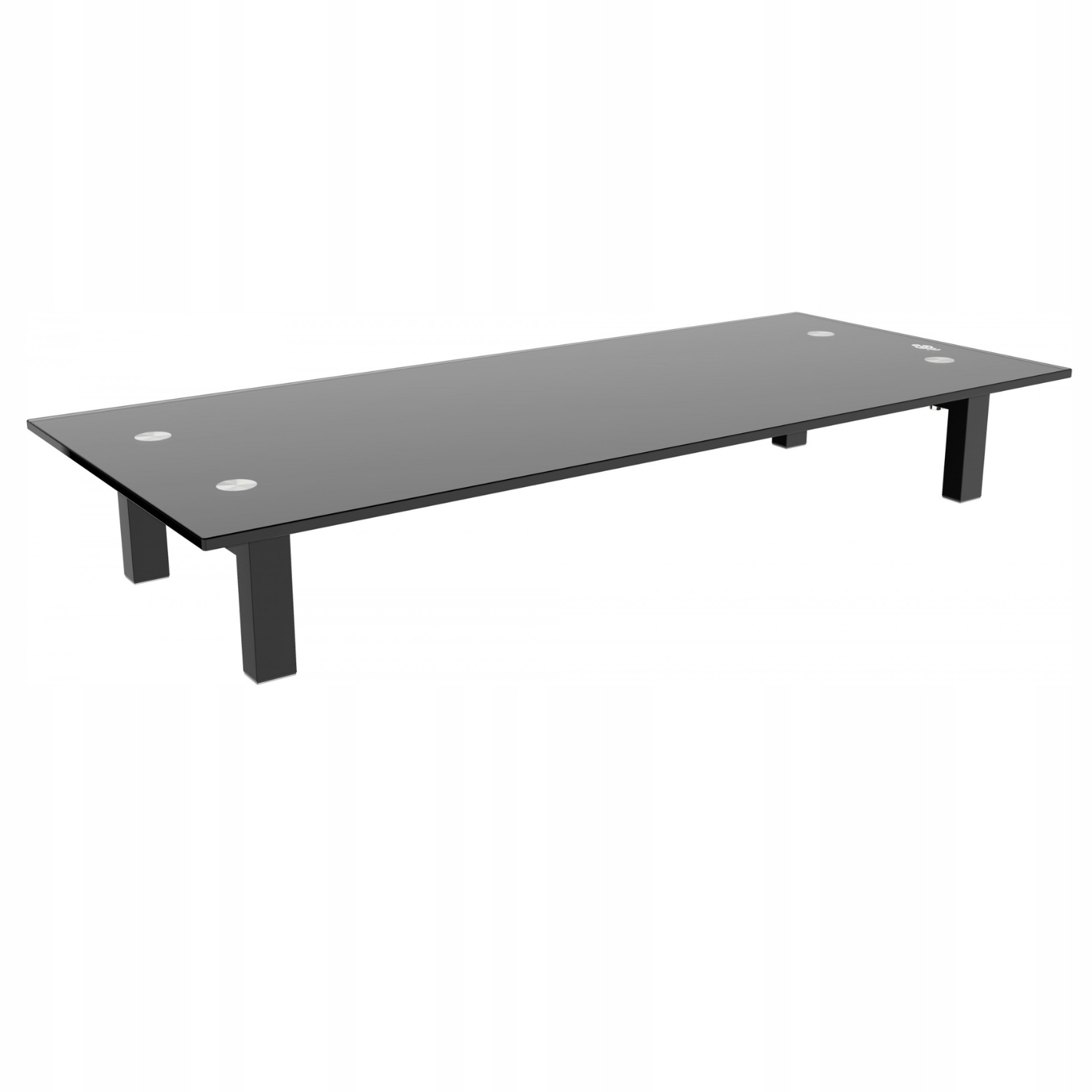 Stojan pod Tv monitor Skleněný 30 kg Podstavec pod televizor Ricoo do 30 kg