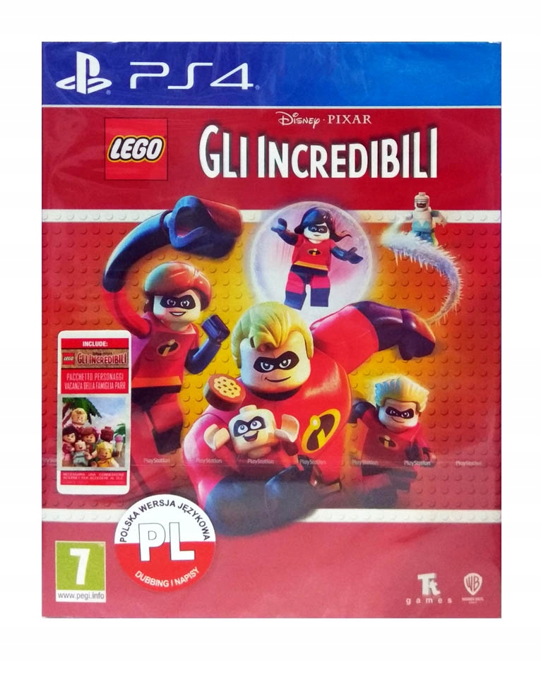 

Lego Iniemamocni Gra Dla Dzieci PS4 Polski Dubbing