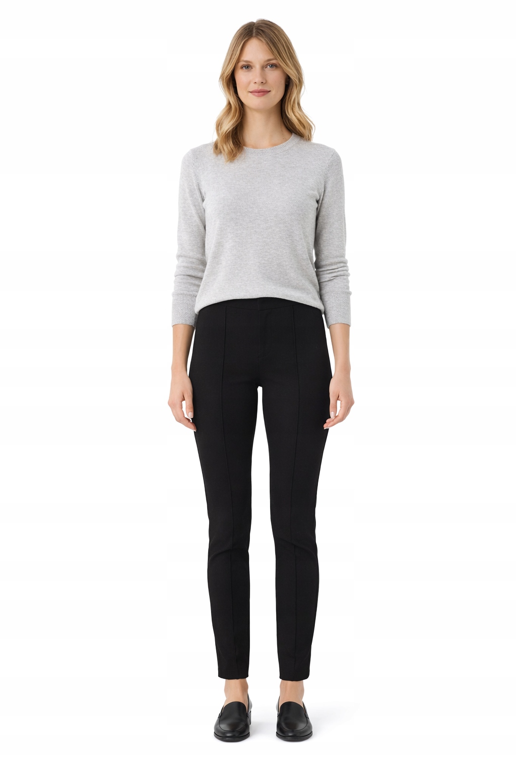 Calvin Klein Jeans Černé Legíny Se Zeštíhlujícími Švy 38 I4A