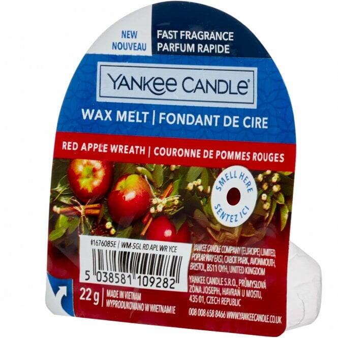 

Red Apple Wreath Yankee Candle nowy wosk zapachowy