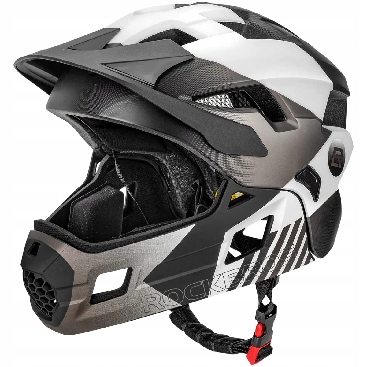 Dětská cyklistická helma, čelistní, na kolo, koloběžku, Rockbros, S