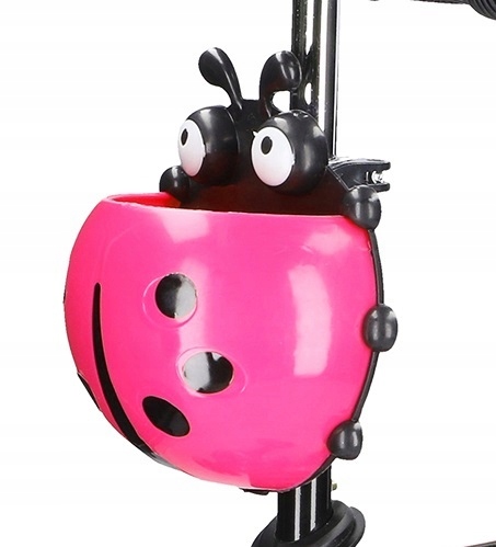 HULAJNOGA BIEDRONKA DZIECI BALANSOWA JEŹDZIK Róż Kolor Różowy