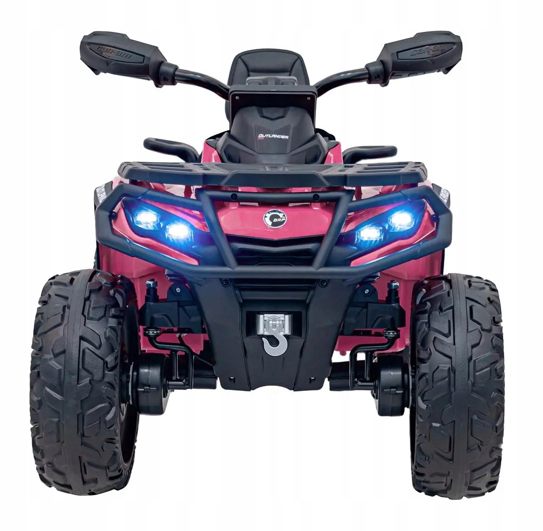 Quad Can Am Outlander Atv Różowy Ramiz