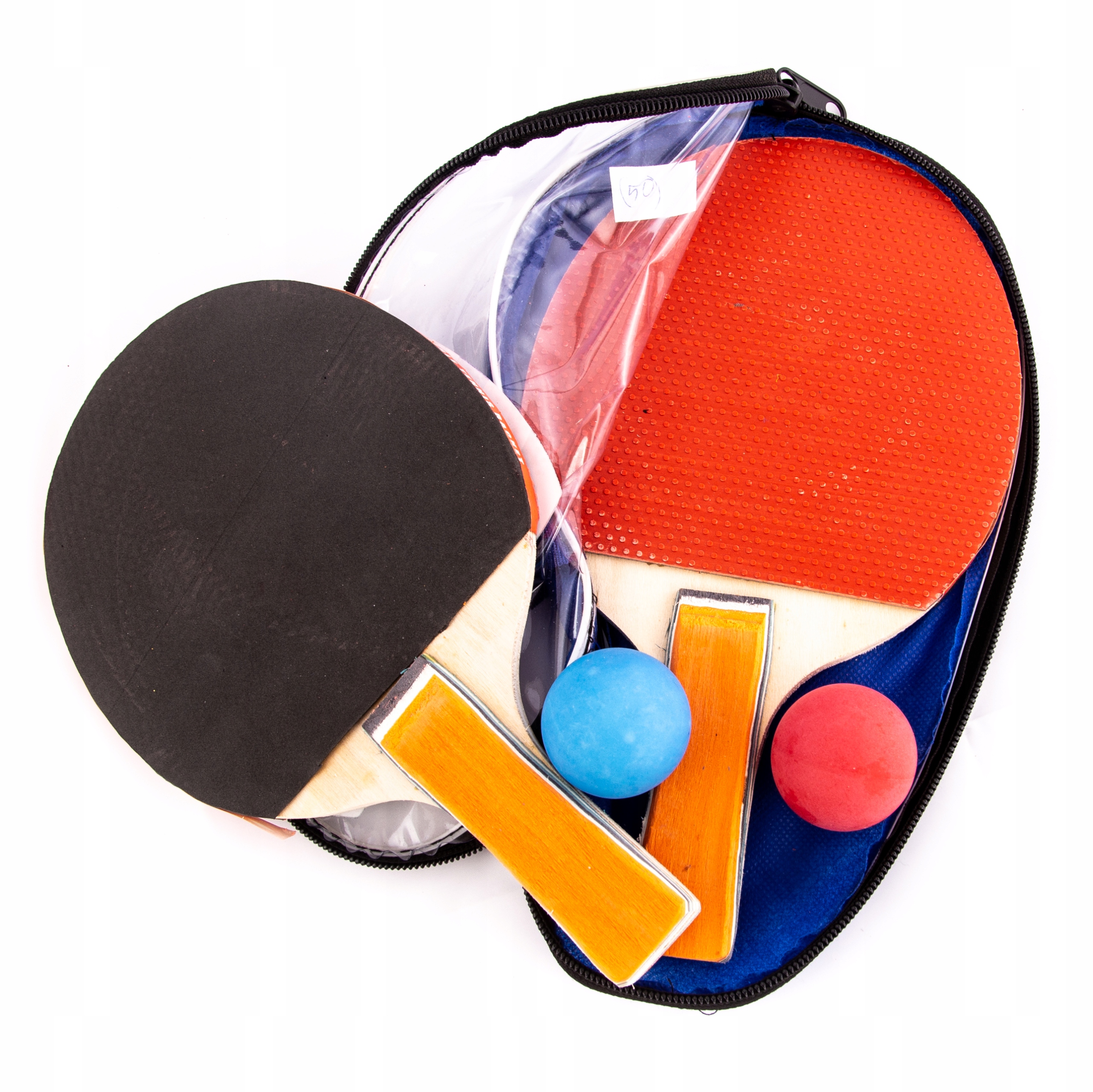 

Ping Pong Zestaw W Pokrowcu Dwie Paletki Piłki