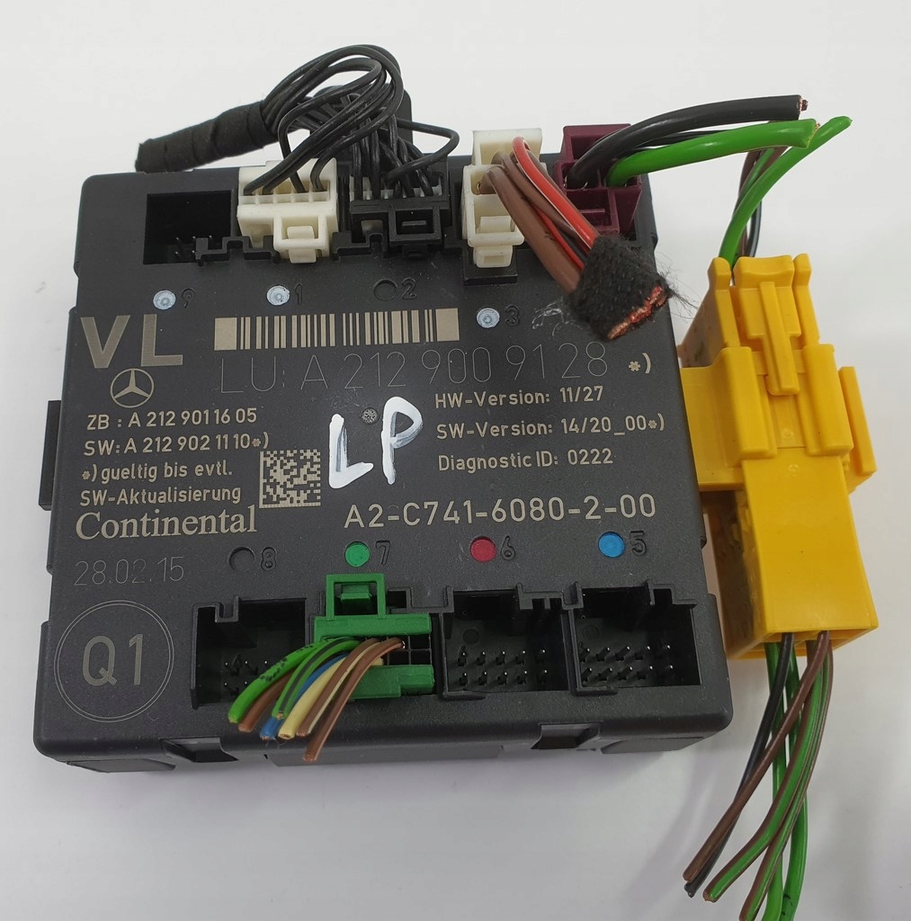 Модуль передньої лівої двері MERCEDES W212 A2129009128