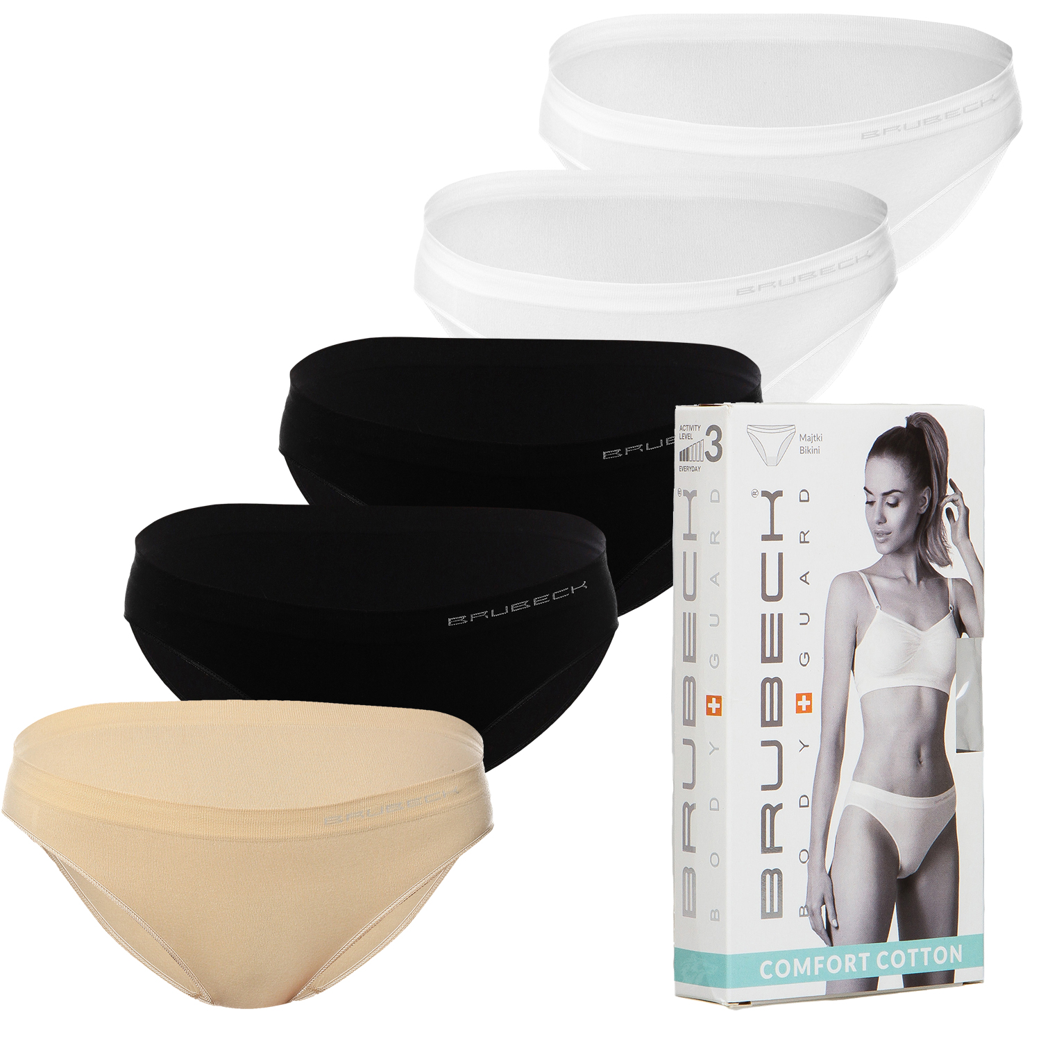 

Zestaw Bikini 5szt Brubeck Comfort Cotton XL