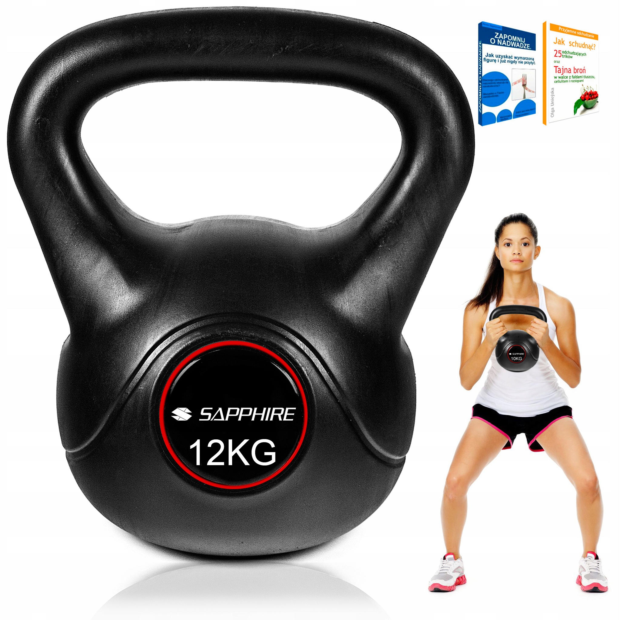 

Hantel Kettlebell Sg 12KG kula Odważnik kettle