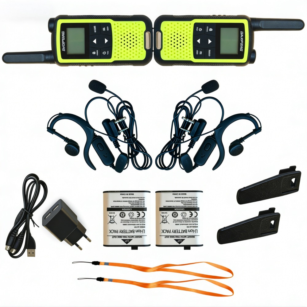 Vysílačka vysílačka Baofeng F22/T22 Pmr Vysílačka Radiotelefon 3km 2ks