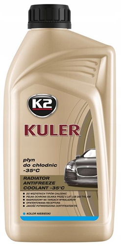 

K2 Kuler Long Life Płyn Do Chłodnic Niebieski 1L