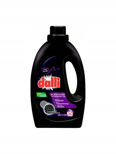 3x Gel na praní Dalli Black Wash na tmavé prádlo 20 praní 1,1 l