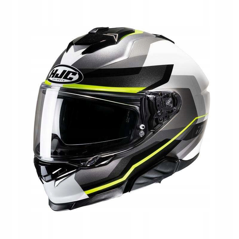 Kask Hjc I71 Nior Grey/yellow roz.XL, kask integralny Ece 22.06
