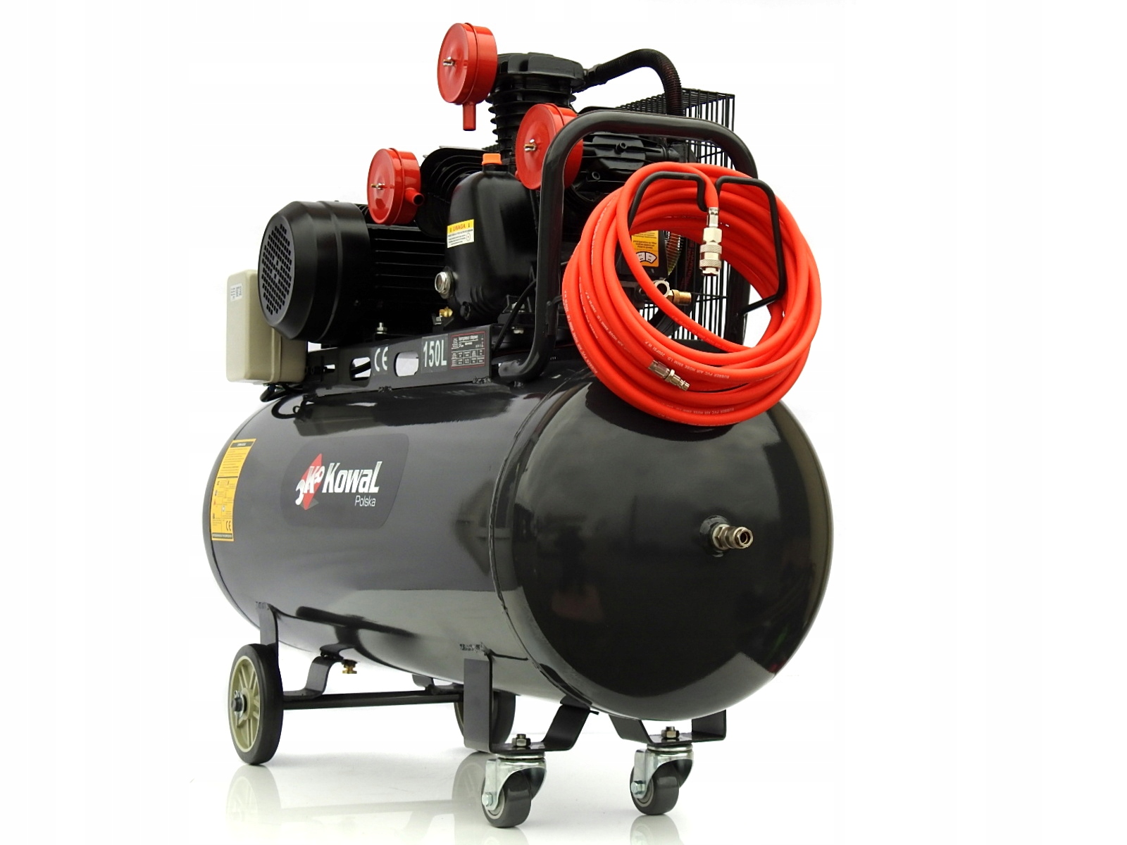 10 Bar KOMPRESOR k30 olejowy tłokowy 150L sprężarka pompa powietrza KOWAL Moc (kW) 3 kW