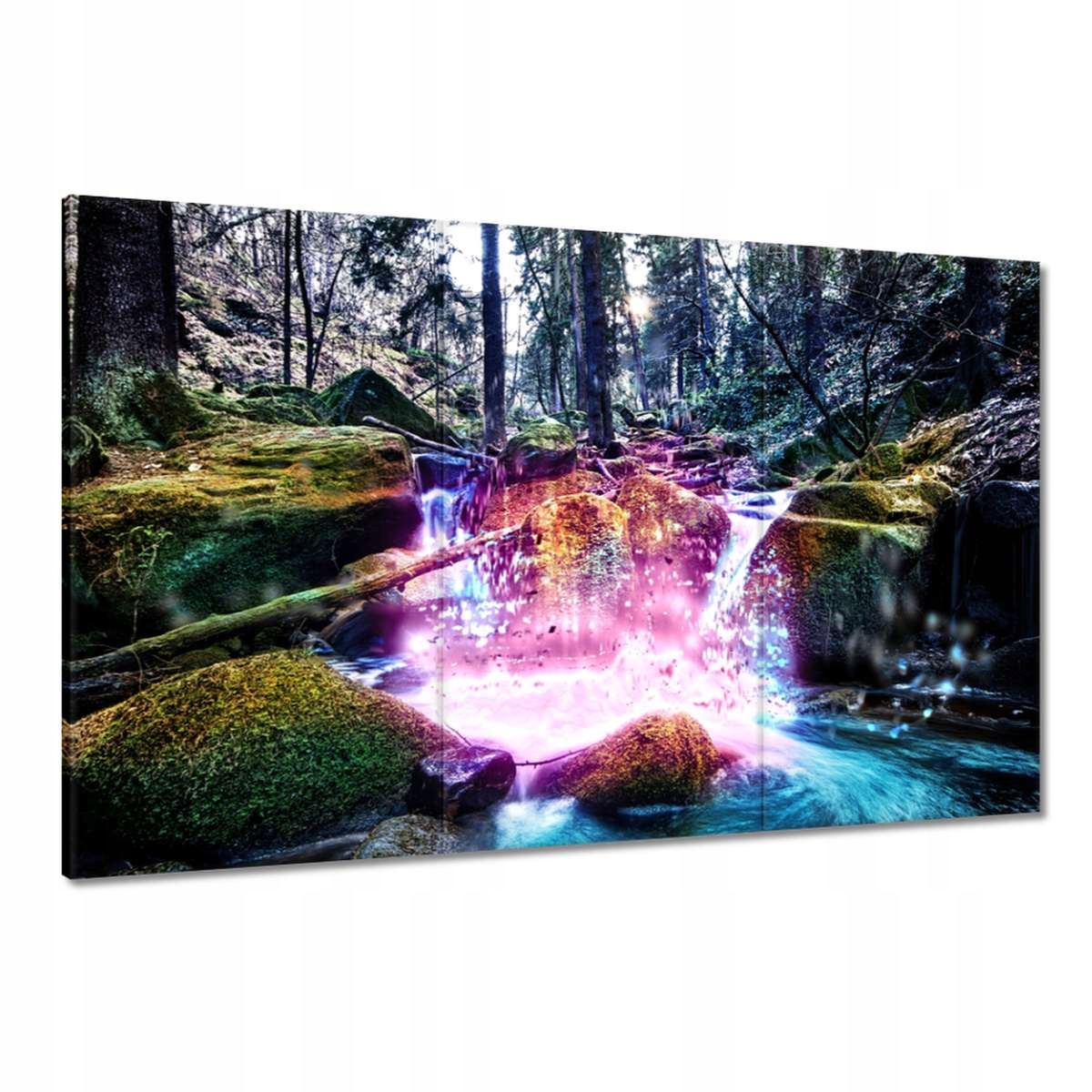 Obrazy 120x80 Strumyk v horách Horský potok Krajina