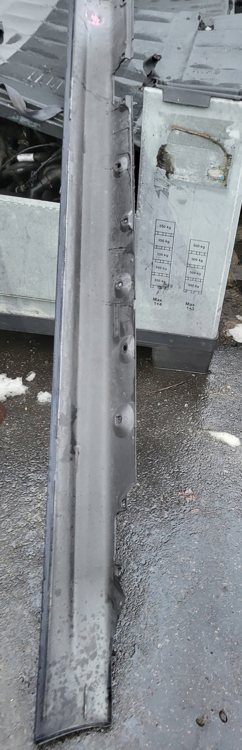 moulding cap of the threshold threshold left BMW 3 E46 8209755 OE