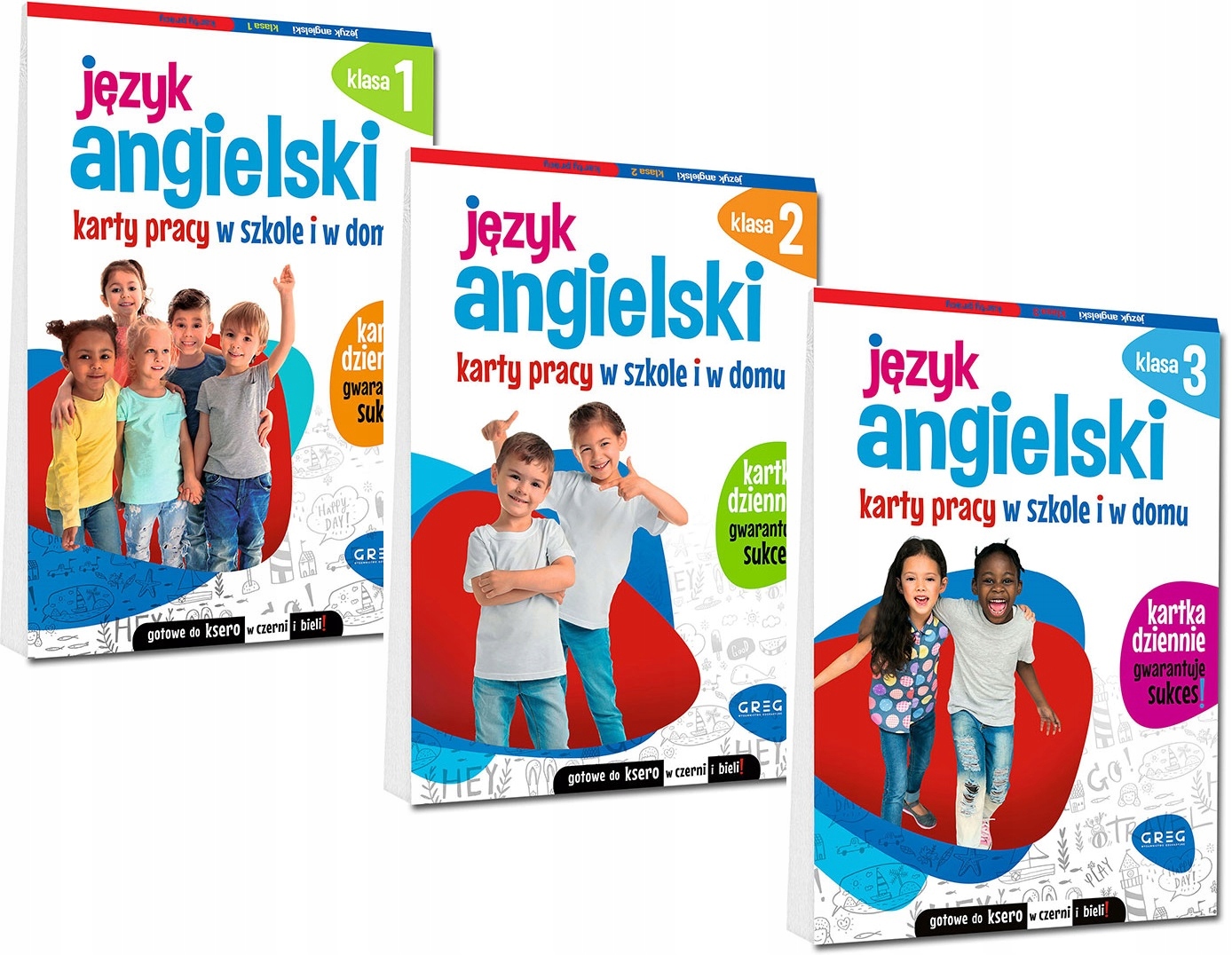 Język Angielski Klasa 1 Szkoła Podstawowa Karty Pracy JĘZYK ANGIELSKI KARTY PRACY W SZKOLE I W DOMU 1-3 (9856060147