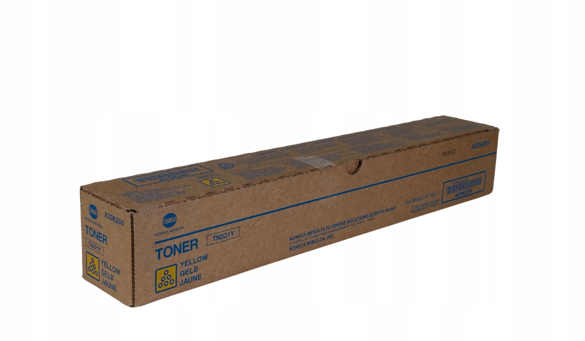 Toner Konica Minolta TN-321 A33K250 Y Originál C224e C284e C364e yellow