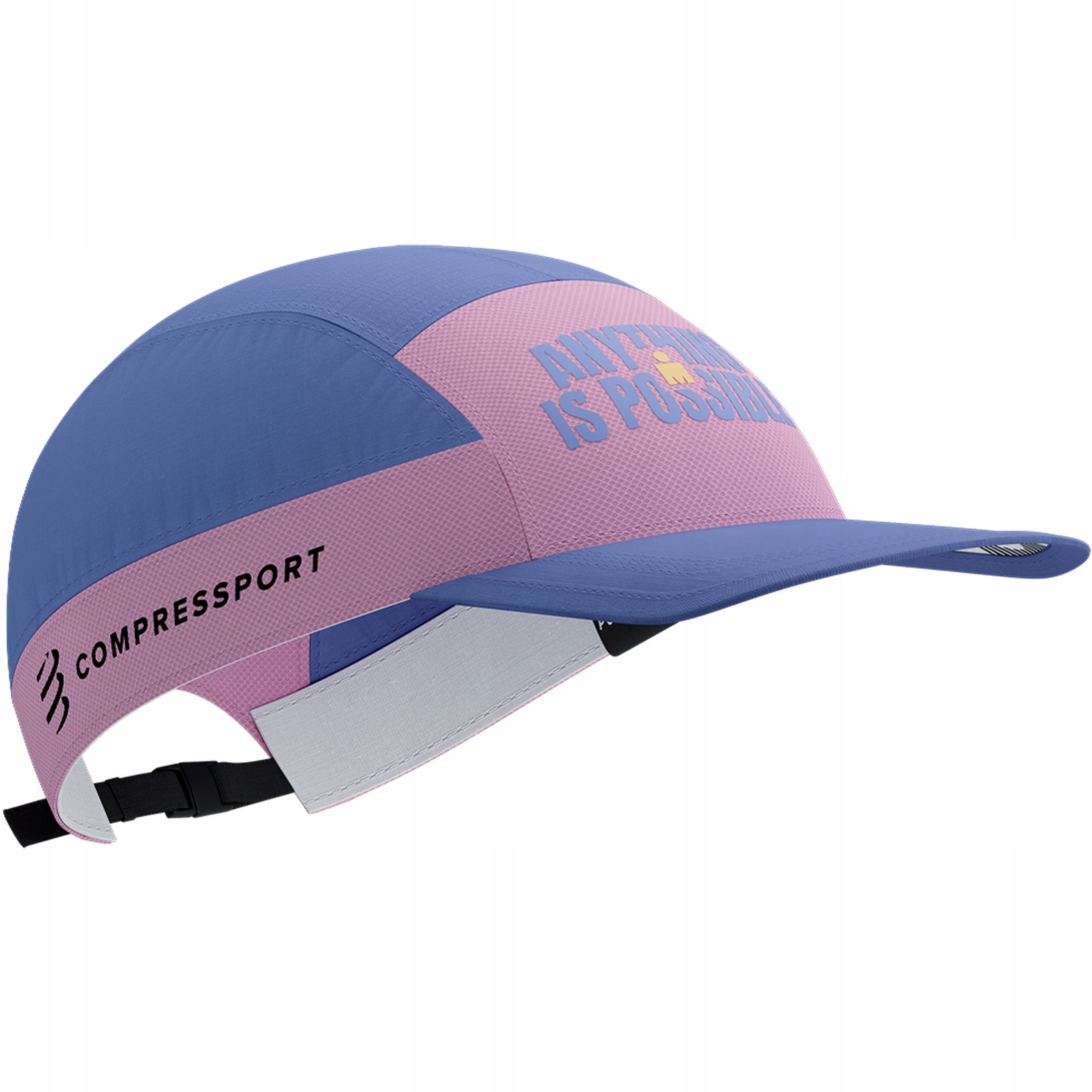 Czapka z Daszkiem do Biegania Compressport Panel Light Ironman Uniwersalna