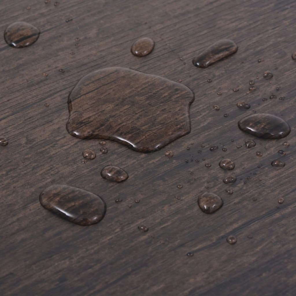 SAMOPRZYLEPNE PANELE PODŁOGOWE PVC 5,21M² 2MM CIEMNY BRĄZ Szerokość produktu 30.5 cm