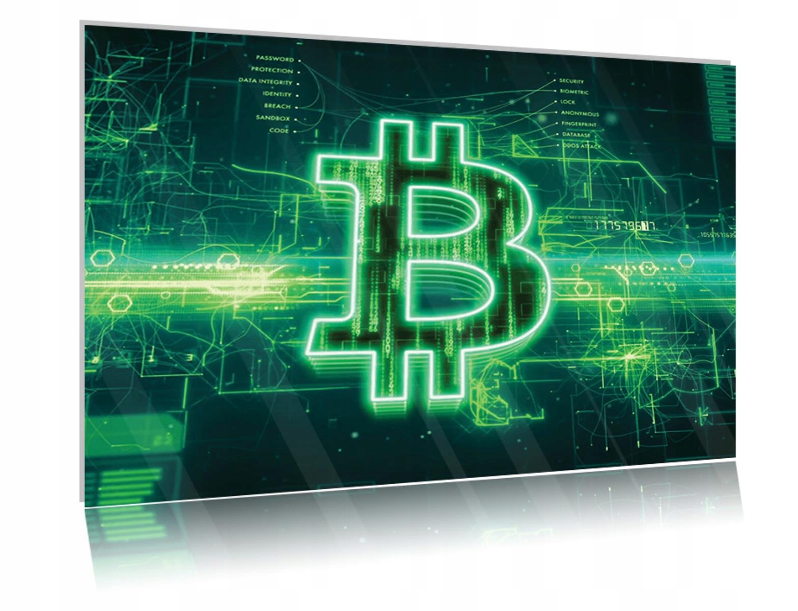 

Obraz szklany na szkle Bitcoin 04 80x60