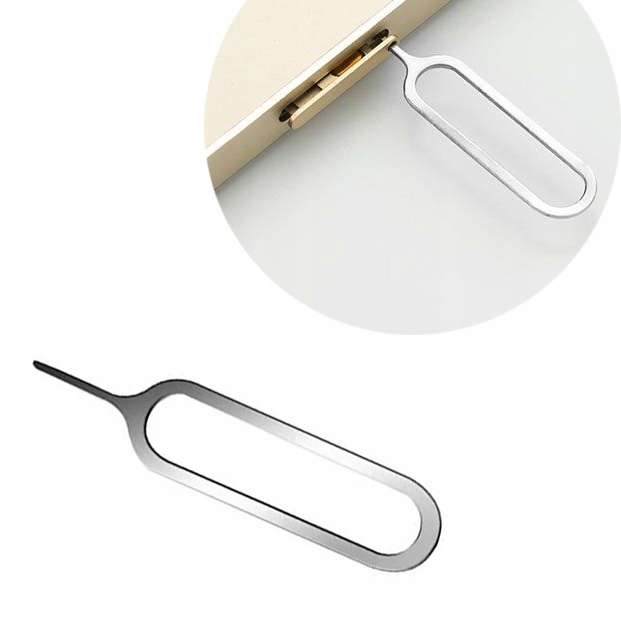 

Kluczyk do Karty Sim Smartfona Telefonu Igła Tacka