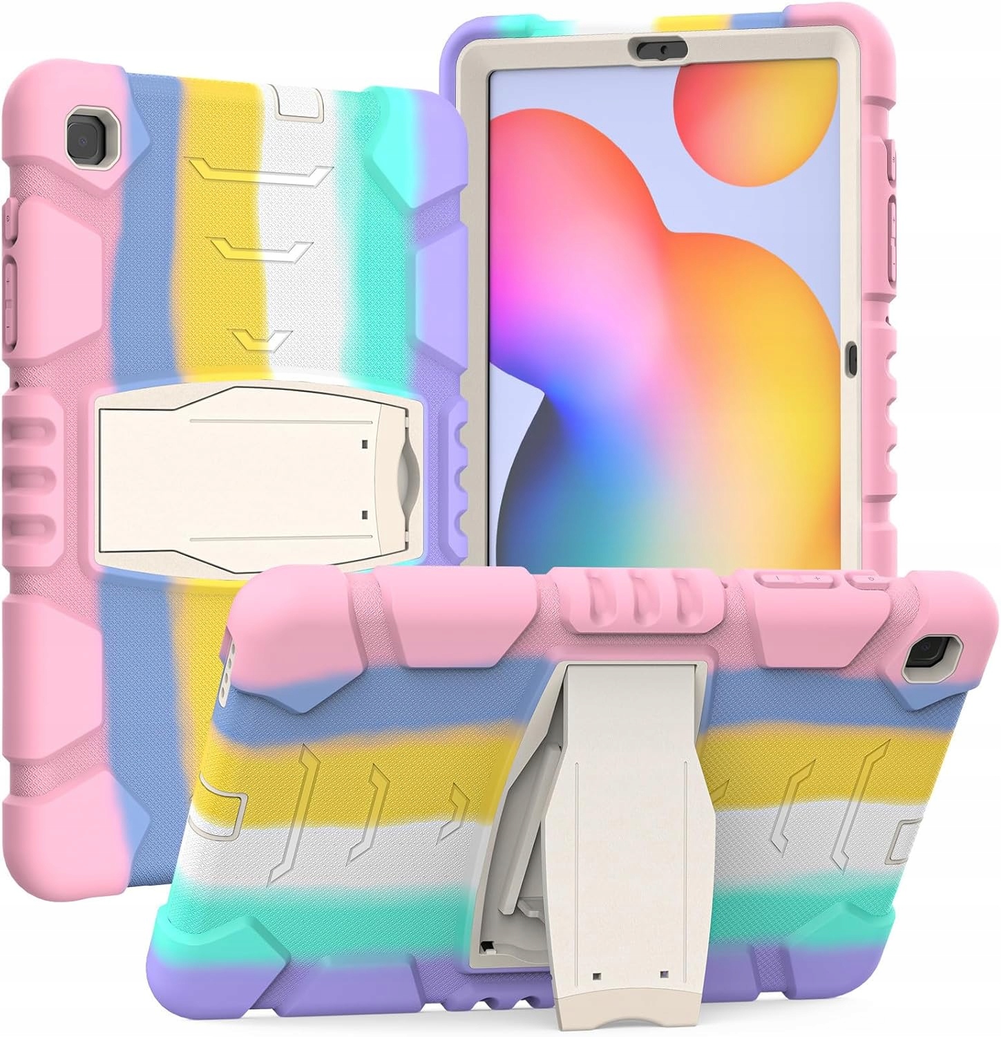 Pouzdro pro iPad 6/Air 2 Pancéřové s podstavcem, barevné