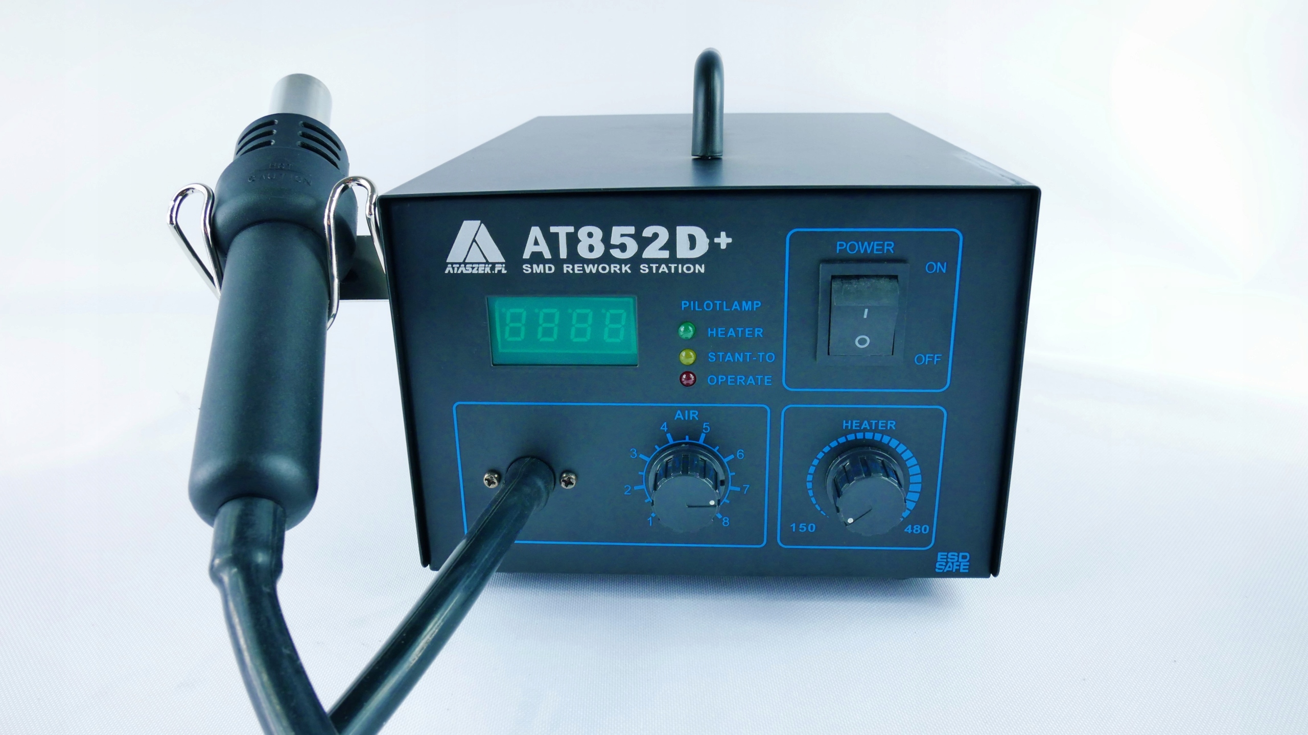 852D Zgrzewarka do plastiku skrzynkowa Producent code 852D