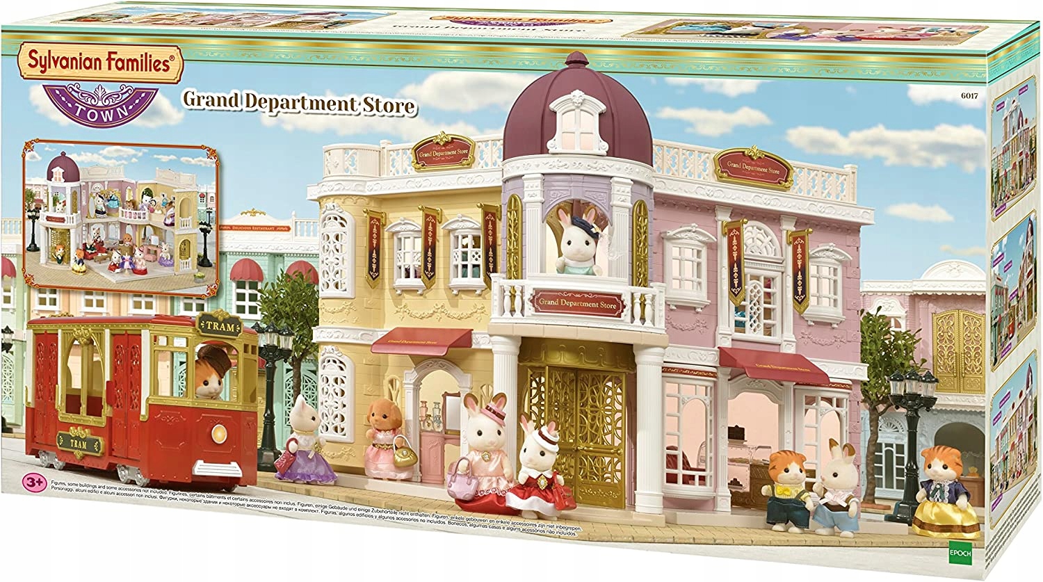 SYLWANIAN FAMILIES 6017 WIELKI DOM TOWAROWY
