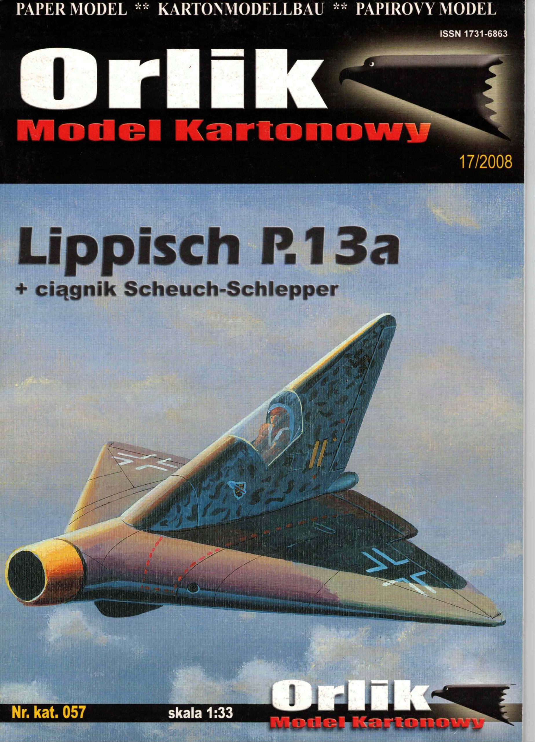 Orlik 057 Lippisch P.13a
