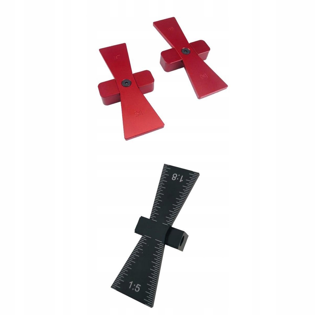 3 rozmiary (1:5/1:7, 1:6/1:8, 1:5/ 1:8) Marker,