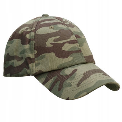 Czapka z daszkiem myśliwska Steppe 100 camo