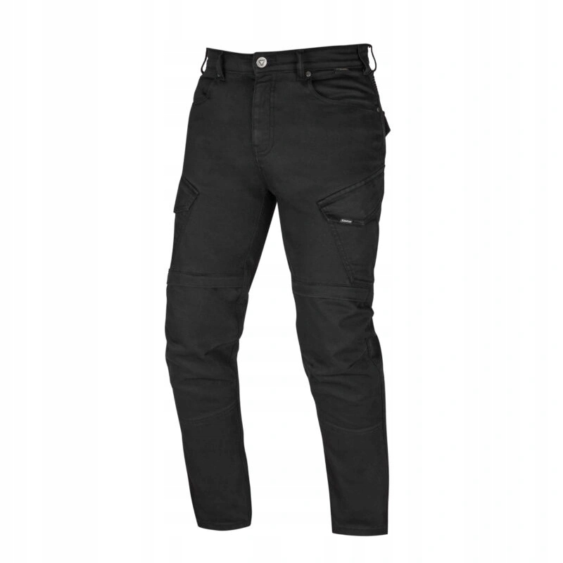 Motocyklové nohavice Seca Squadron Dhort Black