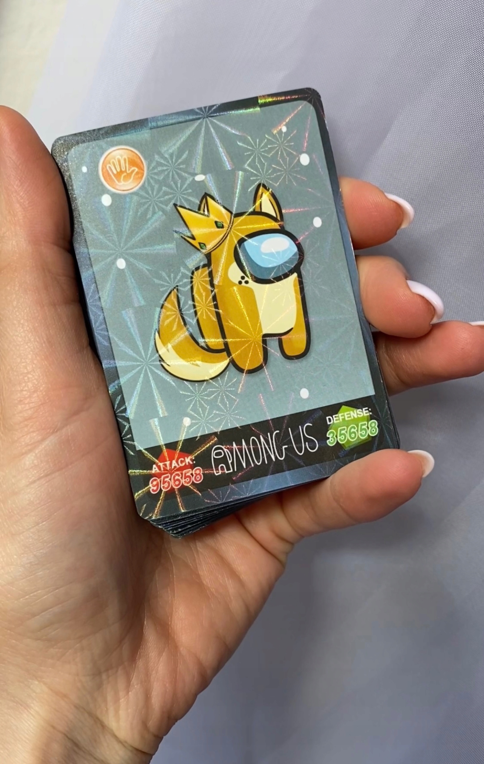 KARTY AMONG US 12 szt BOOSTER 96 kart ZESTAW Wydawca inny