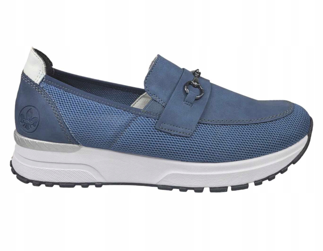 Rieker Sportovní Polobotky N7455-14 Modré vel. 39