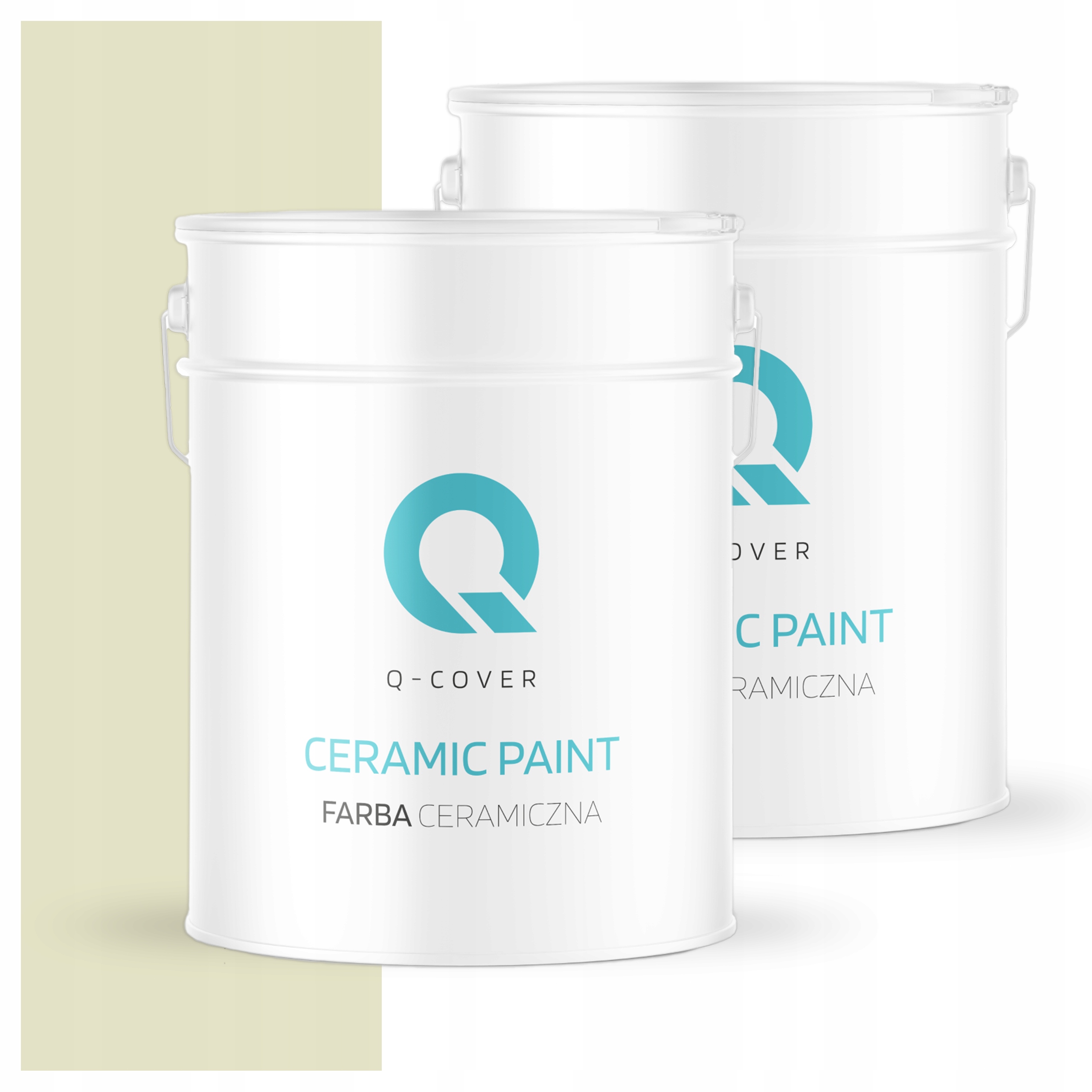 Keramická umývateľná farba na interiér 10 l Hlboká matná biela hrachová H2476