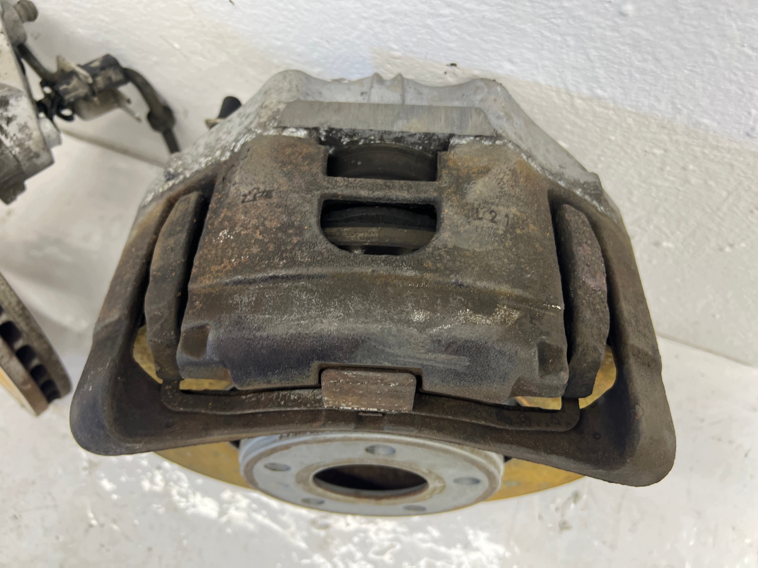 caliper calipers discs front AUDI A6 C6 2.7 3.0 TDI 320 MM SWAP 973 974