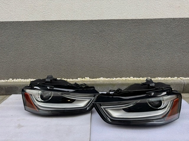 lights front Audi A4 8K LIFT 2014 Bi Xenon LED USA