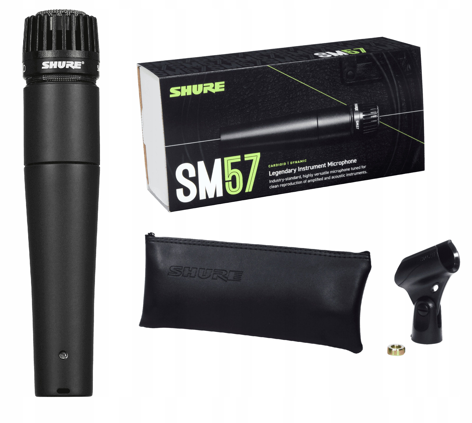 Shure SM57-LCE dynamický inštrumentálny mikrofón