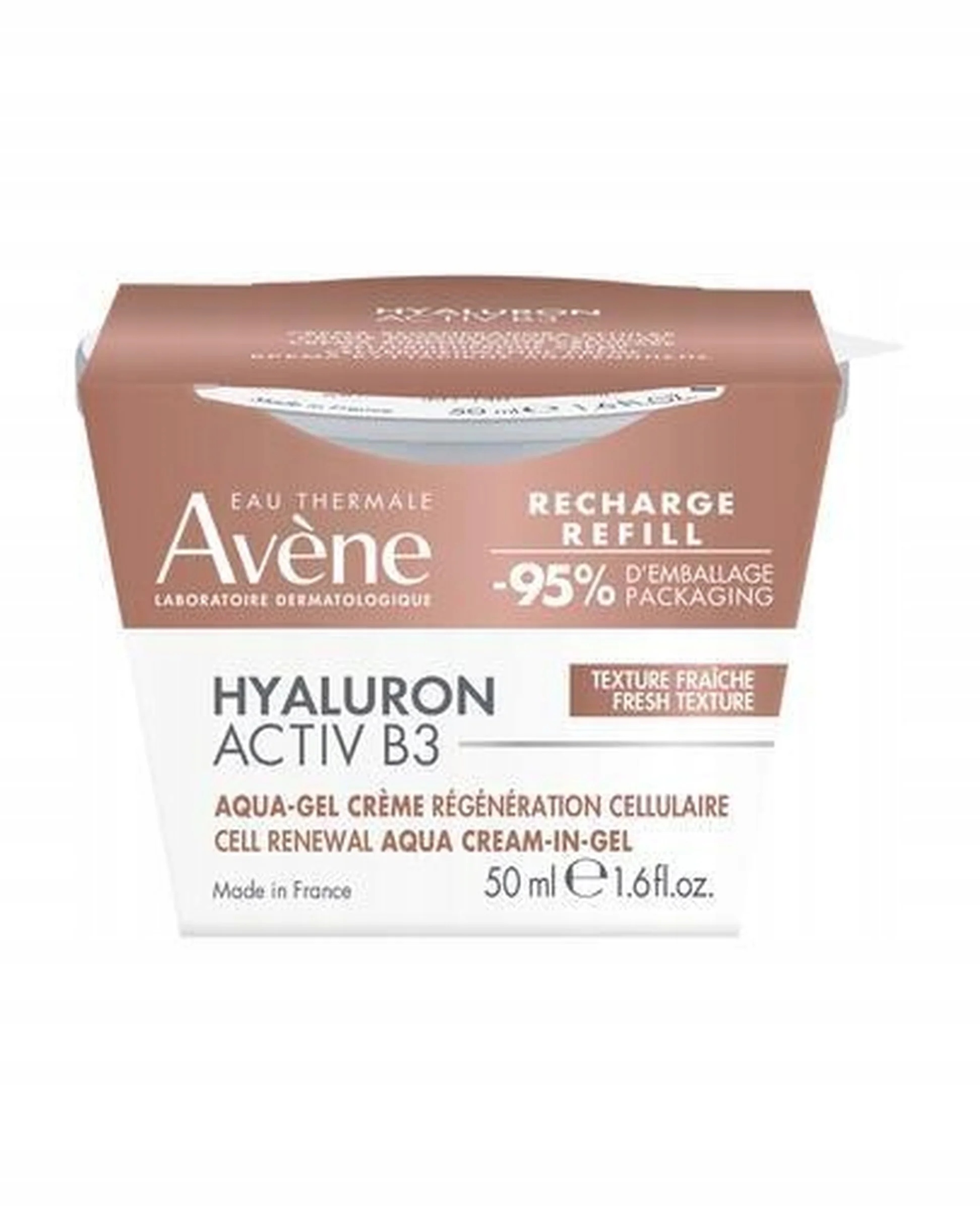 Avene Hyaluron Activ B3 krem odbudowujący komórki Aqua-Żel eco-refill 50 ml