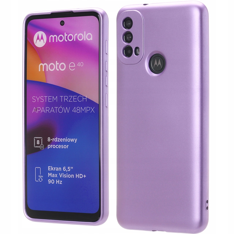 

Etui Metallic Szkło do Motorola Moto E20 E30 E40