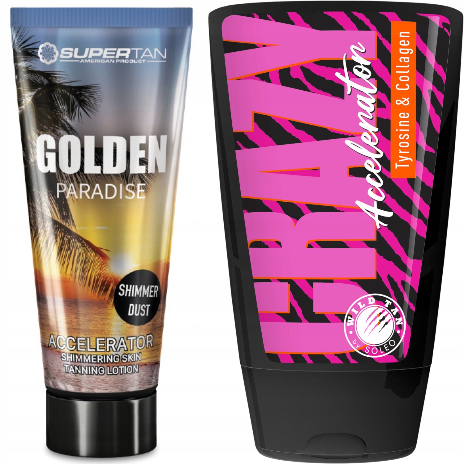 Supertan Golden Paradise + Wild Tan Crazy Free