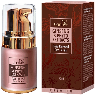 tianDe Hloubkově regenerační sérum s ženšenem a rostlinnými extrakty