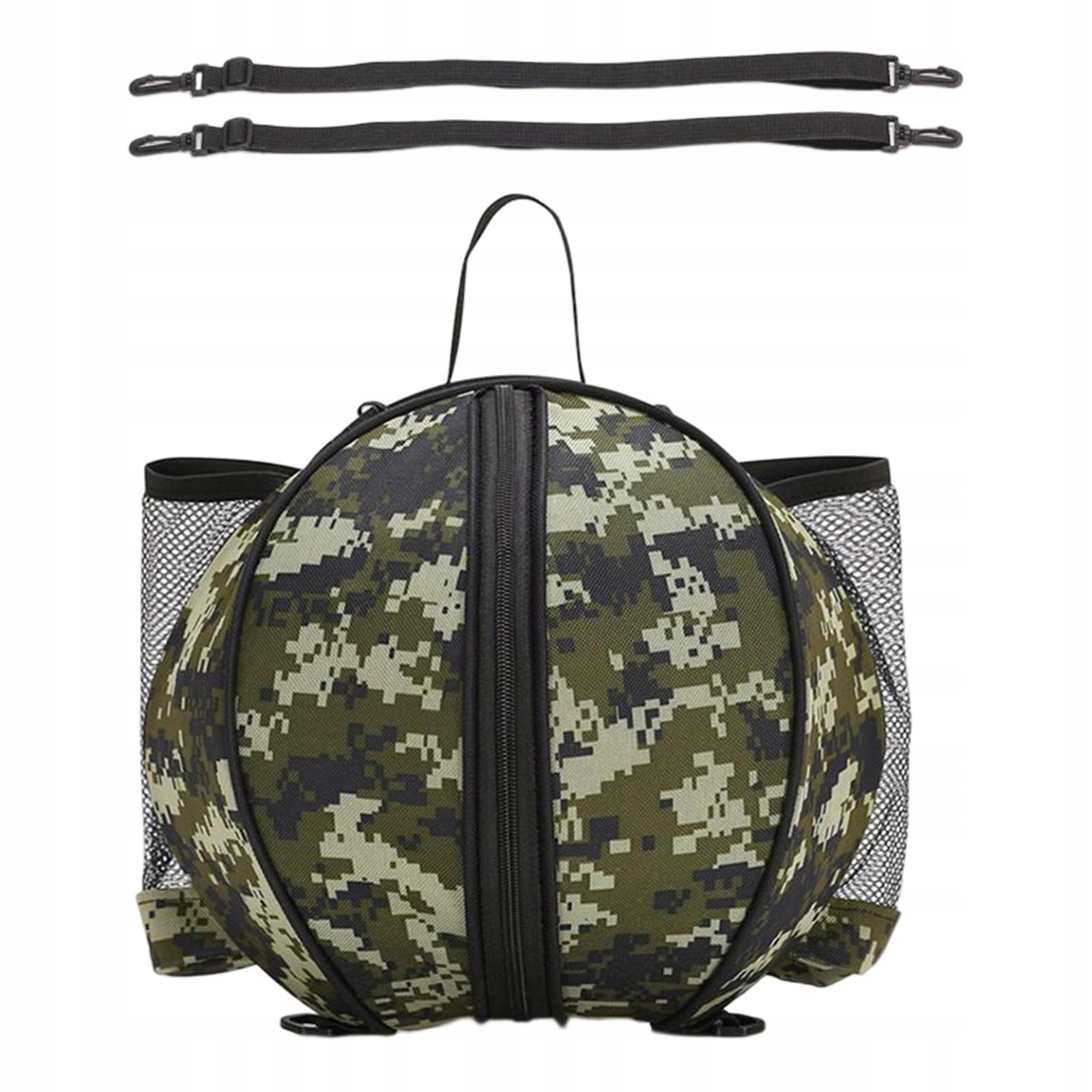 Basketball Bag Backpack with Adjustable Shoulder Strap for Football green Marka bez marki