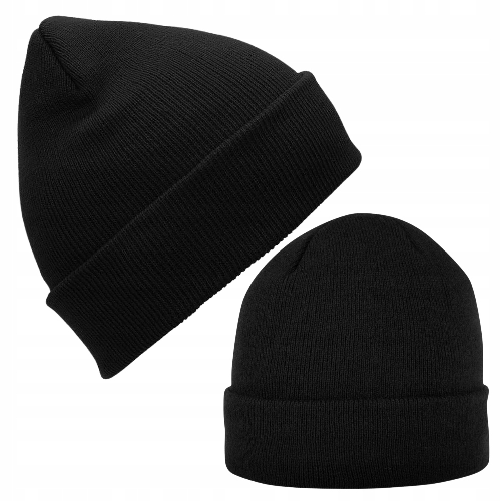 CZAPKA UNISEKS KLASYCZNA JESIENNA ZIMOWA UNIWERSALNA BEANIE OCIEPLANA GRUBA Model CZAPKA ZIMOWA