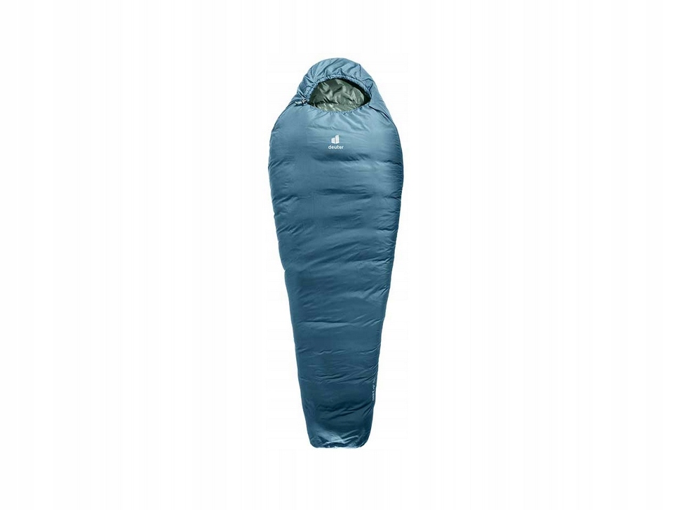 Spací pytel Deuter Orbit +5° Sl atlantic-sage modrý, levý zip