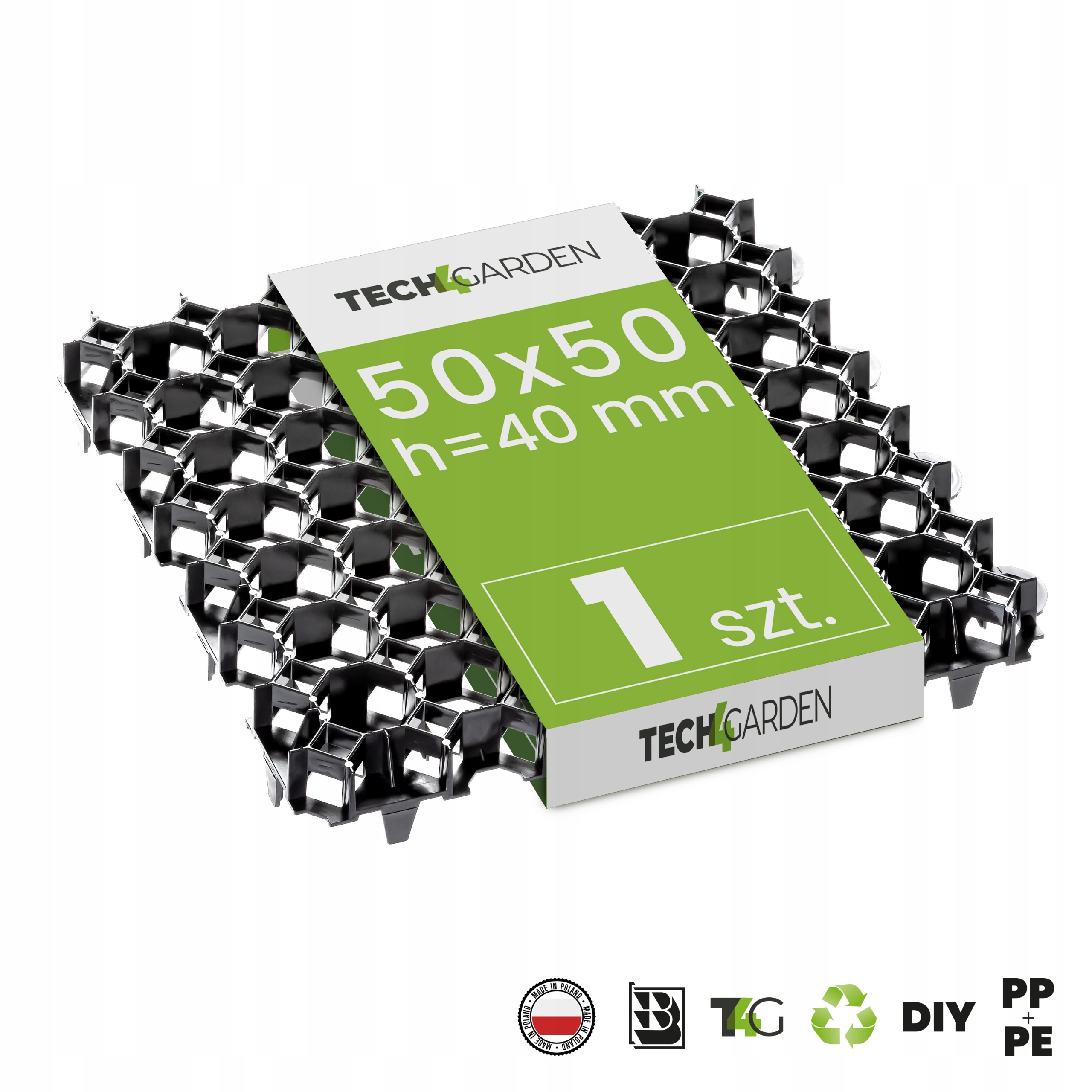 

Kratka Parkingowa Trawnikowa Ogród 50x50 x4 cm